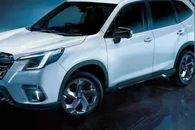 原厂自带后排隐私玻璃，新款森林人果然强悍，连宝马都退避三舍图片