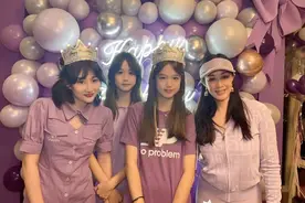 钟丽缇夫妇为爱女庆生，14岁Jaden颜值超高，于正等好友现身图片