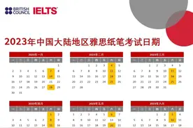 重磅！2023年雅思考位来啦！考试场次天天有，快来抢“位”吧图片