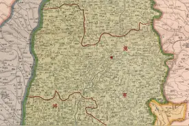 105年前，山西省老地图，精确到镇村，快看看有您老家吗？图片