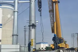 徐丰公路快速化改造工程顺利完成220千伏美丁线迁改图片