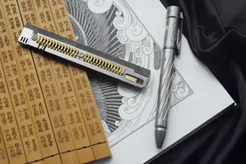 丈量把玩两相宜，北斗作TITANER钛合金口袋直尺体验图片