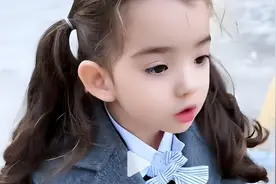 爸爸是中国人我就是中国人，百万粉丝黄允知，最大底气是爸爸的爱图片