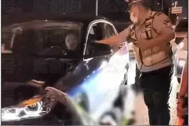 醉驾撞人、拖行一公里，被交警拦下，湖南宝马女司机，不是蠢，而是坏图片