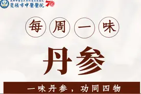 「每周一味」丹参：一味丹参，功同四物图片