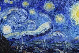 西方名画第二弹：《星空》图片