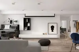 除过电视墙，投影幕布还能放哪？图片