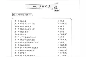小升初语文：1～6年级52页文学名著常识汇总，拒绝基础知识丢分图片