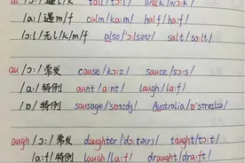 不用花钱学自然拼读，记住这些组合发音规律（1）元音组合发音图片