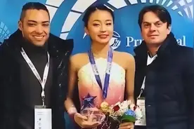 20岁花滑美女入籍中国，现被保送北大，却遭网友质疑：你凭啥？图片