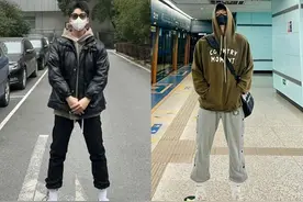 体育生带火的“少林寺穿搭”：卫裤扎袜配球鞋，正在席卷时尚圈图片