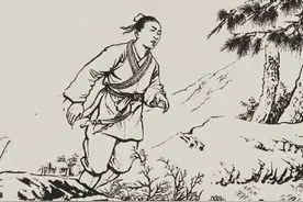 民间故事：砍柴工外出干活，被三条蛇拦路说：来不及了，快回家图片