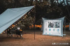 夏天少不了露天电影，泰捷WEBOX T1S投影仪露营伴侣图片