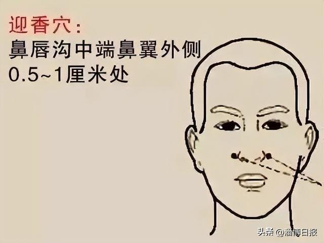 感冒鼻塞最快解决办法按摩哪个部位,鼻子堵塞不通气?闻不到味道?