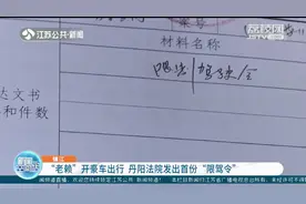 “老赖”拖欠工资不给还开豪车潇洒出行 镇江丹阳法院发出“限驾令”让其寸步难行图片