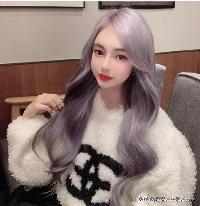 今年发型流行什么颜色 长发,秋冬仙气发色必须尝试!