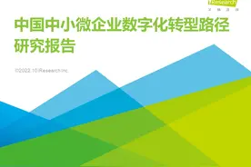 2022年中国中小微企业数字化转型路径研究报告图片