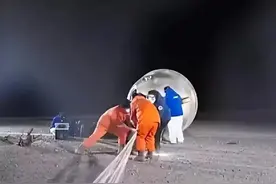 神州十四号返回时为何没有自动切伞？刘洋当时怎么想的？图片