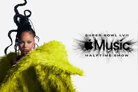 万众期待的回归！Rihanna发布Apple Music超级碗LVII中场秀先行预告片图片