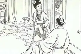 聊斋故事：男子来到河边，见女子落难好心相助，女子说：送你木牛图片