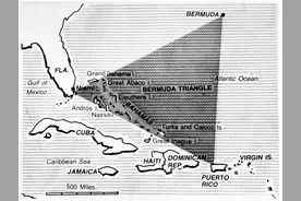 百慕大三角之谜：失踪与超自然现象的迷雾图片