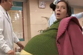 2009年广东女子怀胎12月未生，检查后发现竟是癌症图片