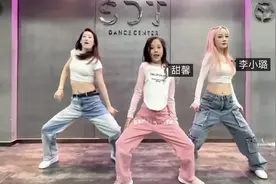 李小璐带病陪女儿热舞，10岁甜馨舞技引争议，李小璐回应护女心切图片