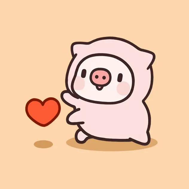 小小胖滚猪系列表情包