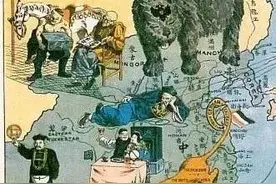 清末一幅《时局图》道尽一部心酸的民族屈辱史图片