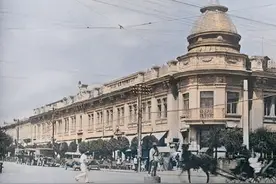 1931年，日本间谍拍摄的哈尔滨：彼时的哈尔滨竟比上海还要繁华？图片