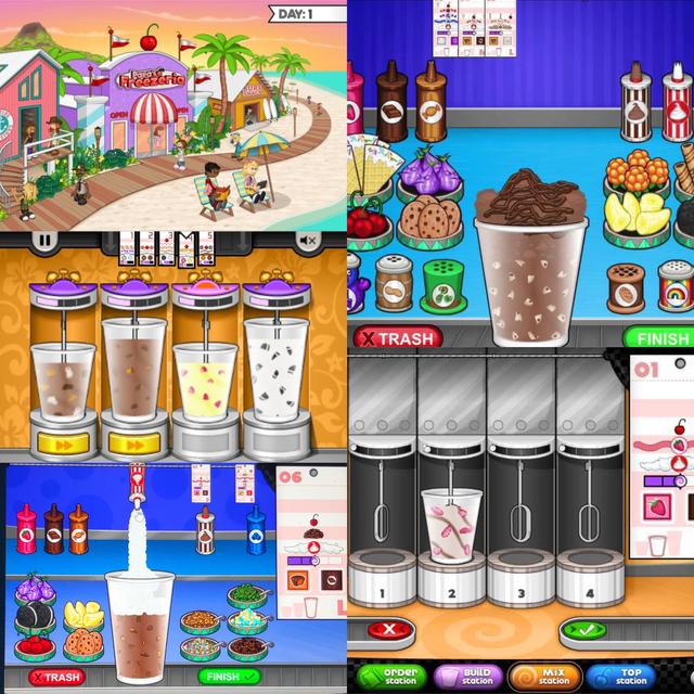 全16款｜老爹系列美食店模拟经营游戏合集