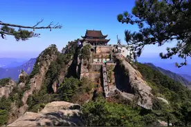 东南第一山——九华山图片