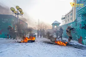 —20℃的西北边陲 直击特战队员训练现场的热血瞬间！图片
