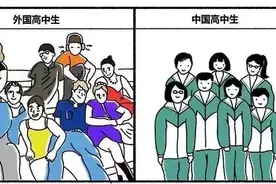 老外眼里的中国VS现实中国，这组“小学生”漫画被200万网友围观图片