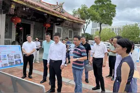 区长倪杰前往叶厝社区调研推进城中村现代化治理工作图片