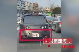 一车主挂着“日本牌照”上路？网友：无知也要有底线图片