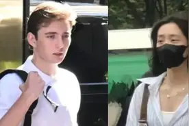 18岁黄多多被曝美国留学，成特朗普爱子校友，黄磊却被嘲养出名媛图片