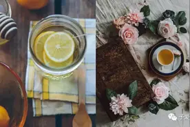 教你调配维秘都在喝的能瘦能美的低脂茶热柠檬姜茶、消水肿麦茶图片