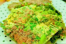 生菜鸡蛋饼图片