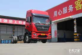 配东康6缸发动机，牵引车驾驶室，东风天锦KR拉绿通如何？图片