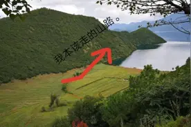 高德地图说前面有路那就一定有路，再奇葩也是路图片