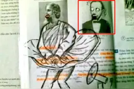 吃了熊心豹子胆？小学生“课本涂鸦”走红，将插图改出影视剧效果图片