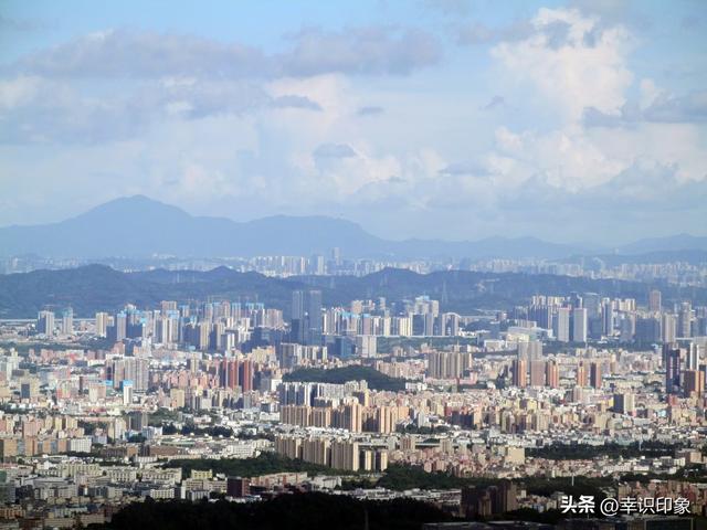 行摄：东莞长安莲花山顶拍摄大美东莞