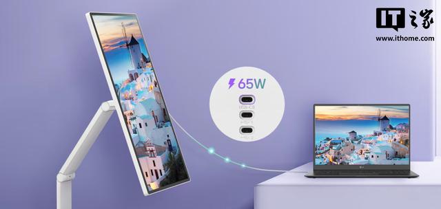配台灯风格支架，LG Smart Monitor Swing“闺蜜机”海外发布