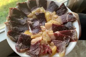 砚山平远最美味——牛干巴图片