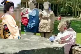 西北工大校园内雕像，令人肃然起敬，与上海公园雕像形成鲜明对比图片