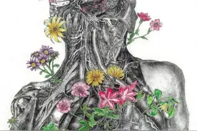 灵魂画手！广东医学生的人体解剖图“走红”网络，栩栩如生，堪比印刷！图片