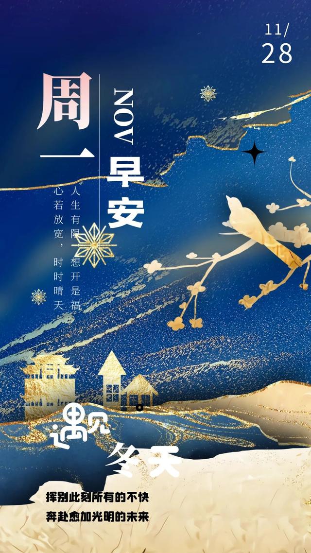 「2022.11.28」早安心语，正能量很火语录句子 精辟霸气的励志图片