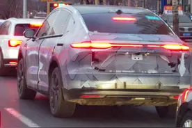 新车 | 蔚来全新EC6路试谍照：配激光雷达、电动尾翼，或年内上市图片