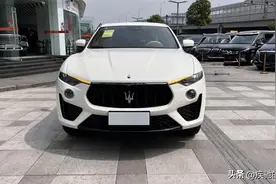 霸气外露！23款玛莎拉蒂莱万特3.0TModena到店实拍，尽显王者风范图片